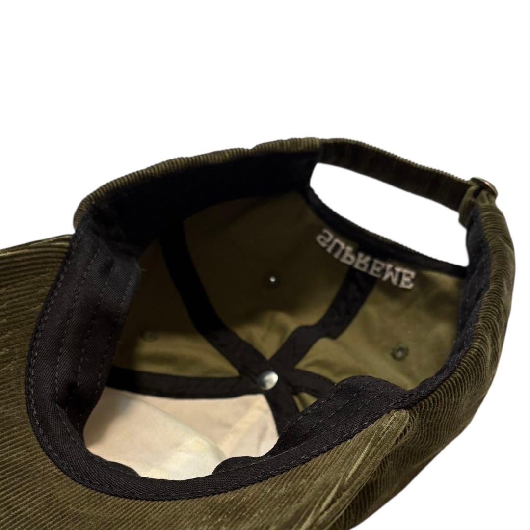 帽子 21SS Fine Wale Corduroy S Logo 6-Panel