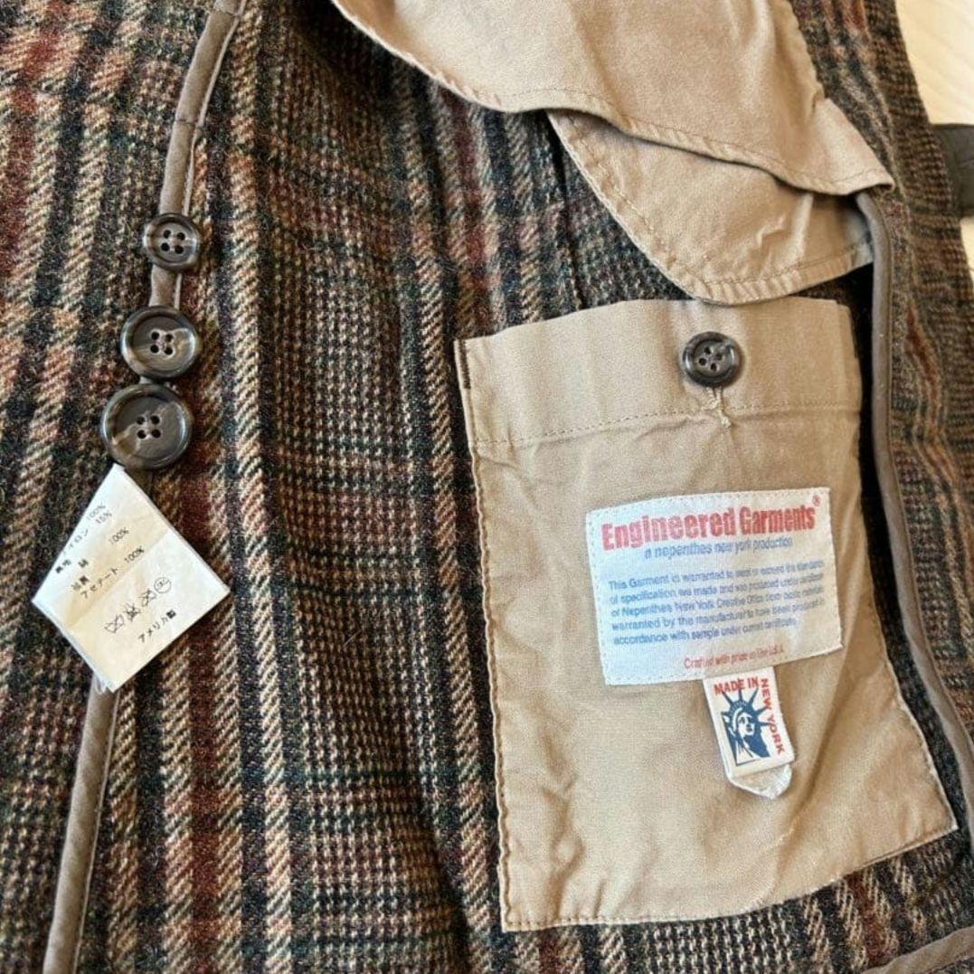 ジャケット・アウター Engineered Garments Wool Norfolk Jkt