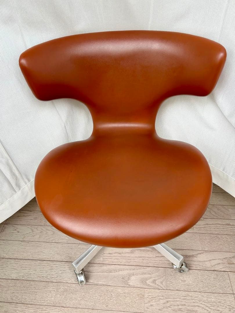 剣持勇カブトチェア　天童木工製　ブラウン