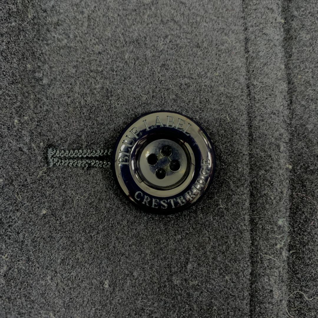 LA3670 ブルーレーベルクレストブリッジ チェスターコート ネイビー 38.