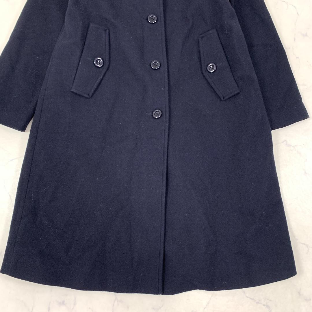 LA3670 ブルーレーベルクレストブリッジ チェスターコート ネイビー 38.