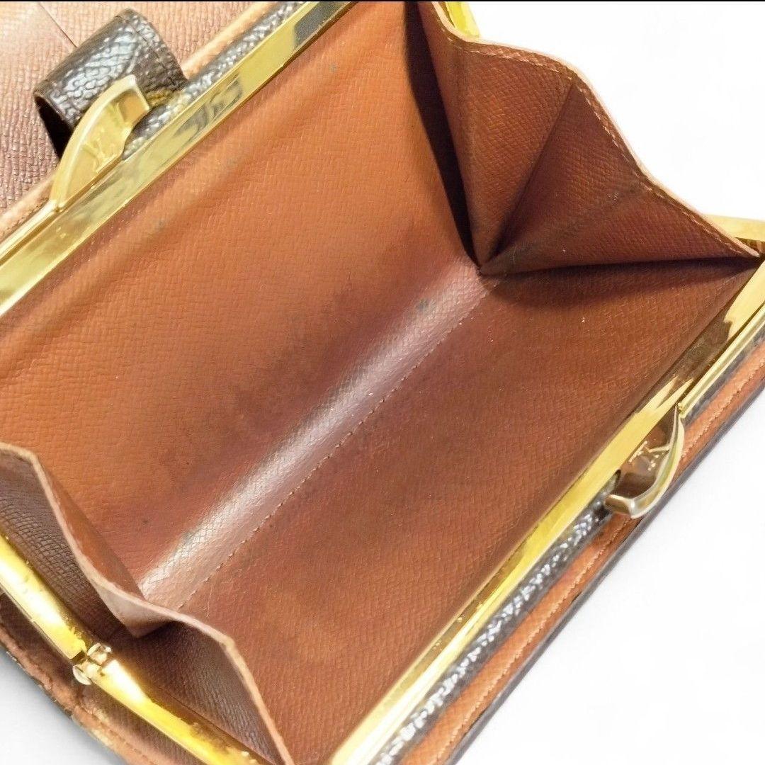 がま口 二つ折り財布 モノグラム ポルトフォイユ ヴィエノワ ルイヴィトン