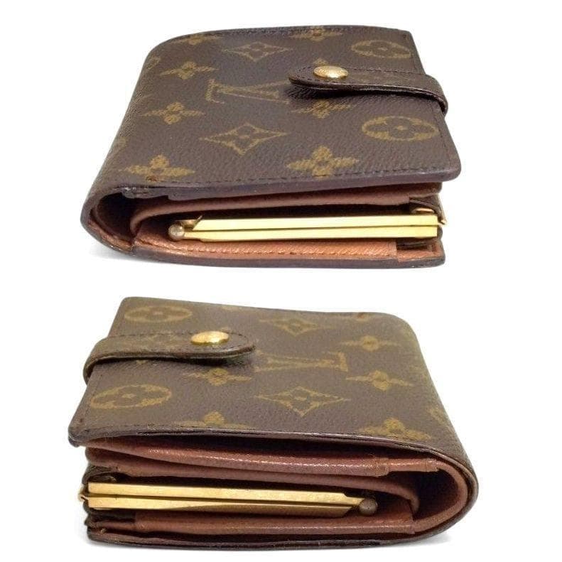 がま口 二つ折り財布 モノグラム ポルトフォイユ ヴィエノワ ルイヴィトン