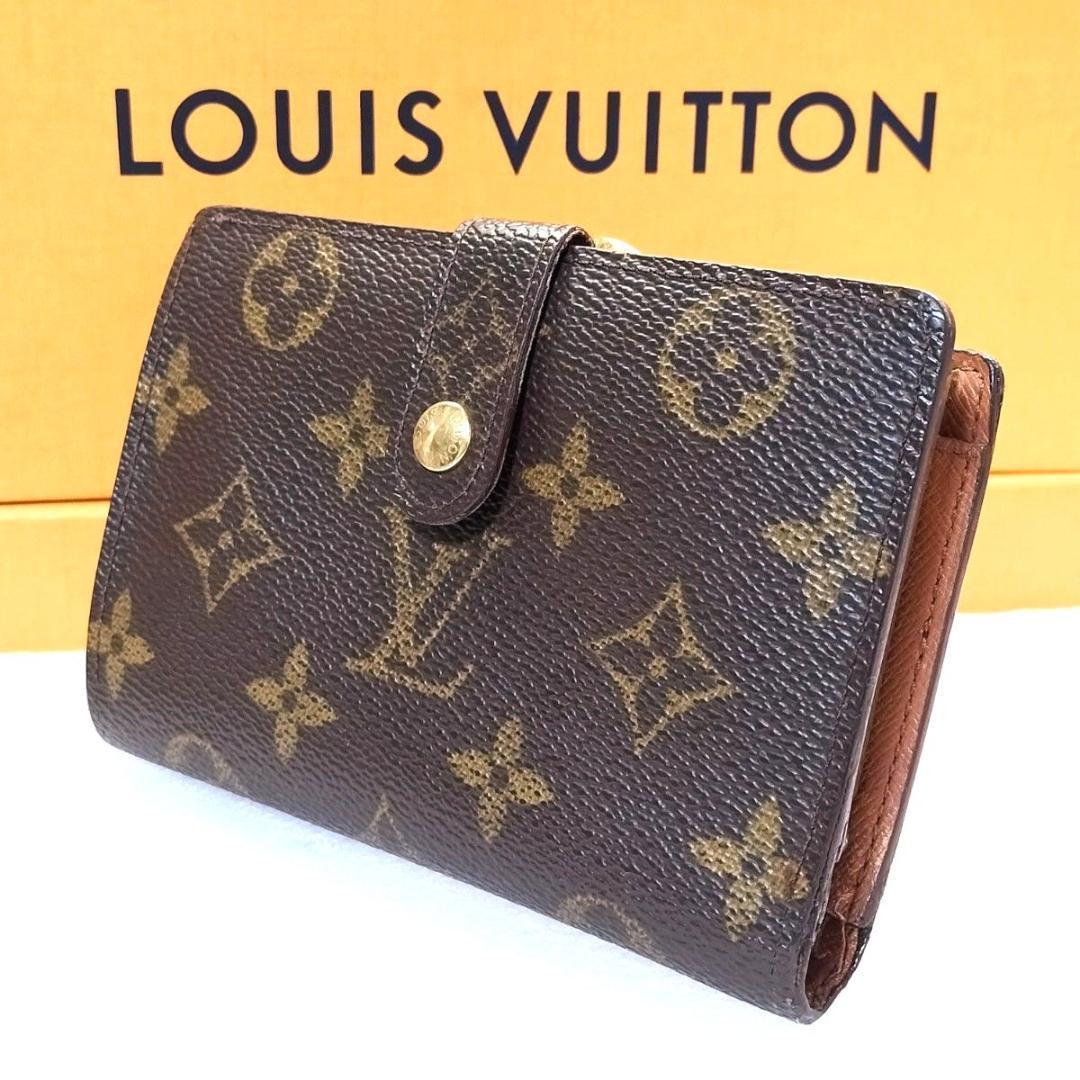 がま口 二つ折り財布 モノグラム ポルトフォイユ ヴィエノワ ルイヴィトン