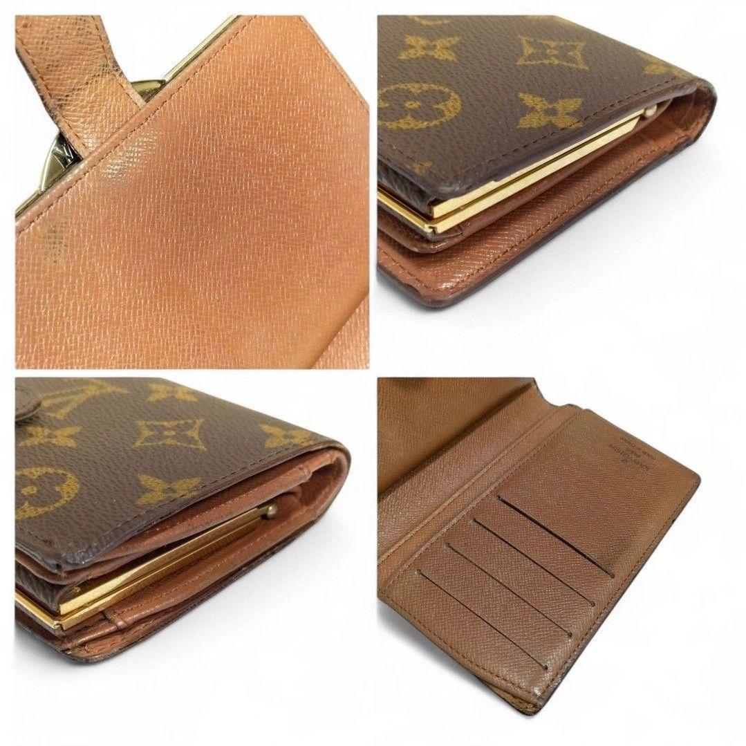 がま口 二つ折り財布 モノグラム ポルトフォイユ ヴィエノワ ルイヴィトン
