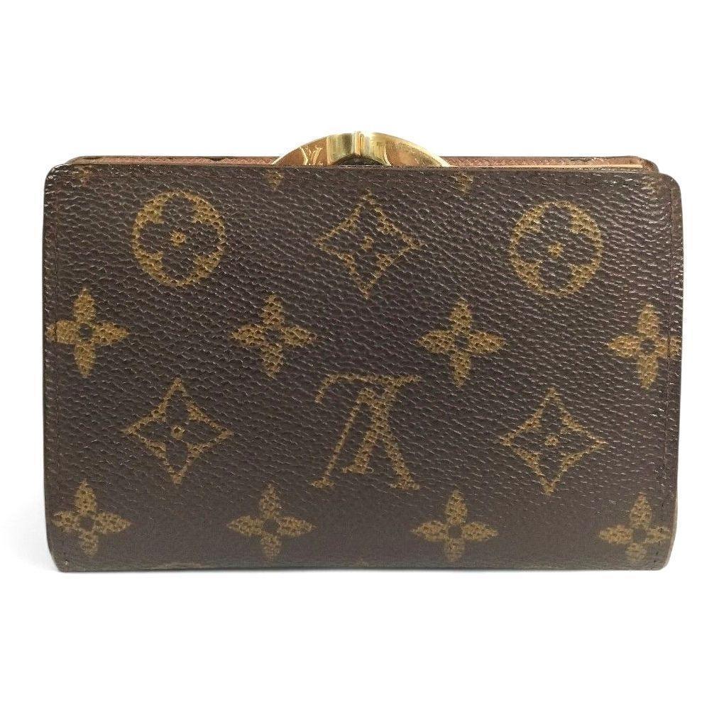 がま口 二つ折り財布 モノグラム ポルトフォイユ ヴィエノワ ルイヴィトン