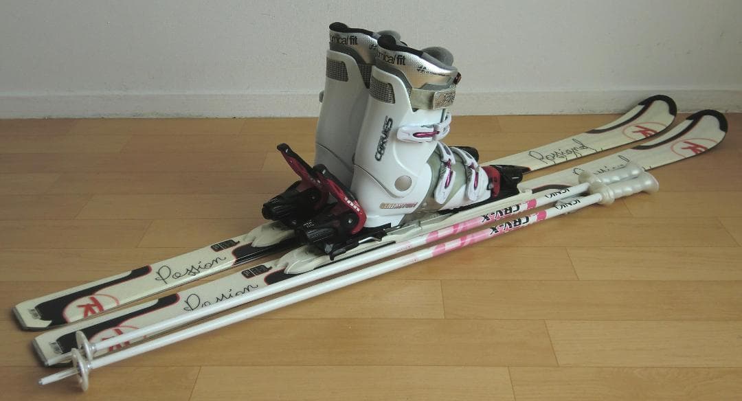 ■■11月限定■送料無料■ロシニョール女性用スキーセット板146■■