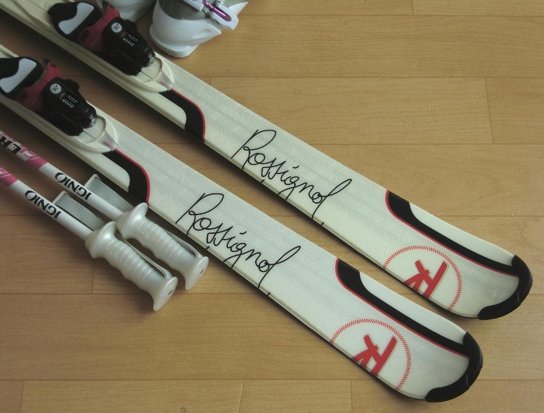 ■■11月限定■送料無料■ロシニョール女性用スキーセット板146■■