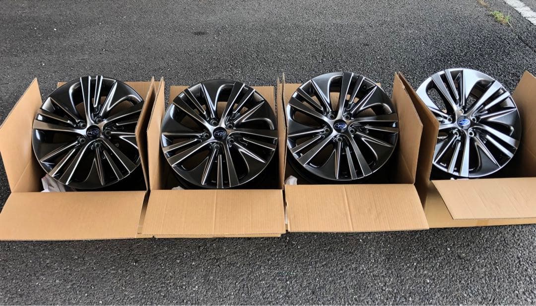 スバルレイバック純正アフミホイル