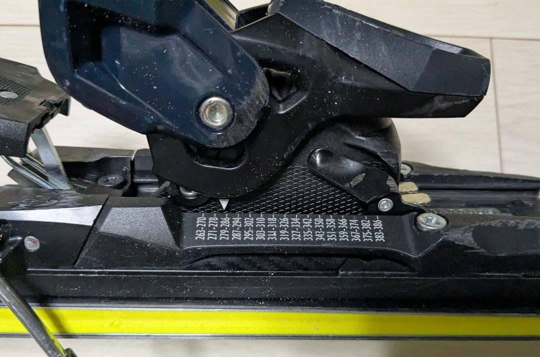 19/20 フィッシャー RC4 W.C. SC 165cm+Z13　破損あり