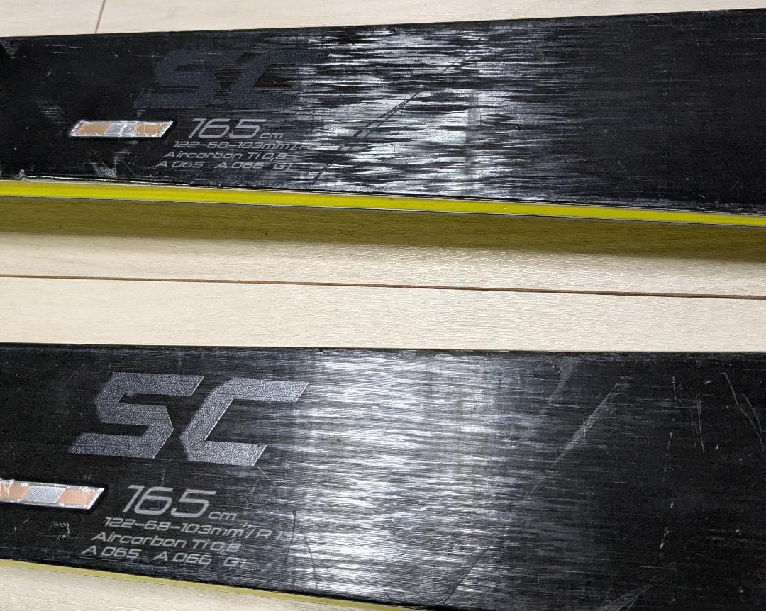 19/20 フィッシャー RC4 W.C. SC 165cm+Z13　破損あり