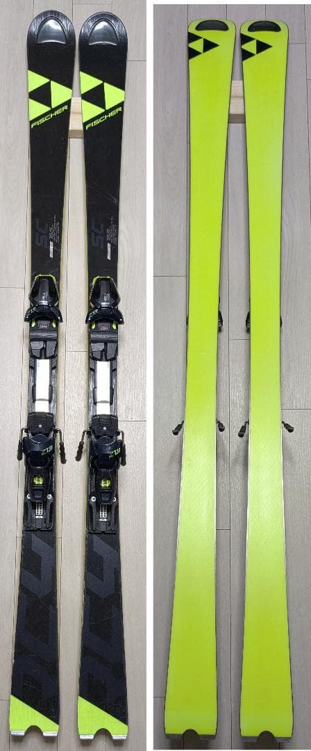 19/20 フィッシャー RC4 W.C. SC 165cm+Z13　破損あり