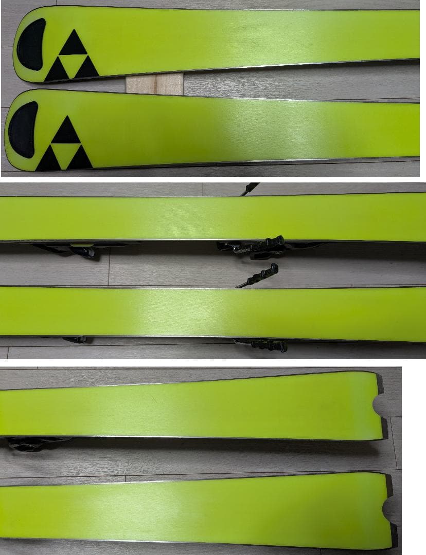 19/20 フィッシャー RC4 W.C. SC 165cm+Z13　破損あり