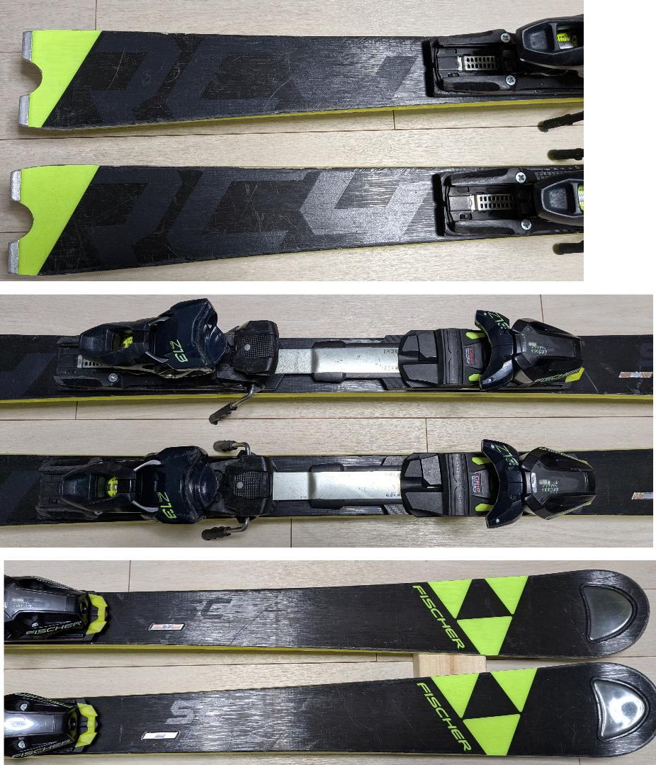 19/20 フィッシャー RC4 W.C. SC 165cm+Z13　破損あり