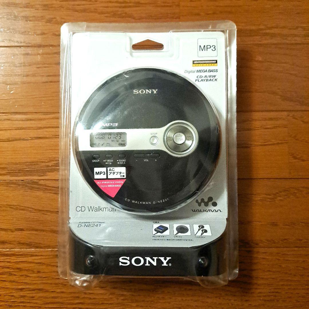 【未使用】SONY D-NE241 ポータブルCDプレーヤー　ウォークマン