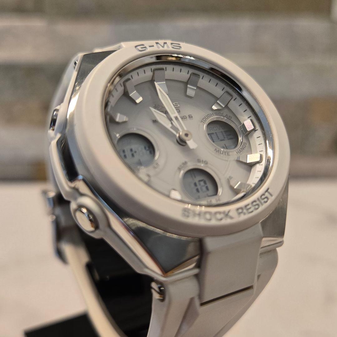 美品　カシオ　G-MS baby-g G-shock　MSG-W100　ホワイト