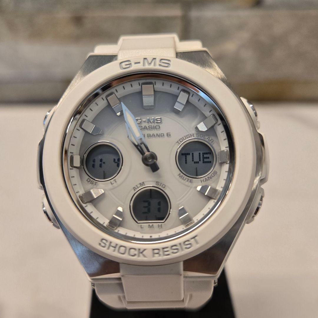 美品　カシオ　G-MS baby-g G-shock　MSG-W100　ホワイト