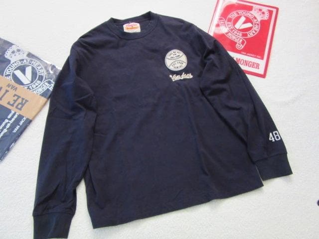 専用出品！（Ｌ）【新品】VAN JACKET　バックロゴ　長袖クルーネックシャツ