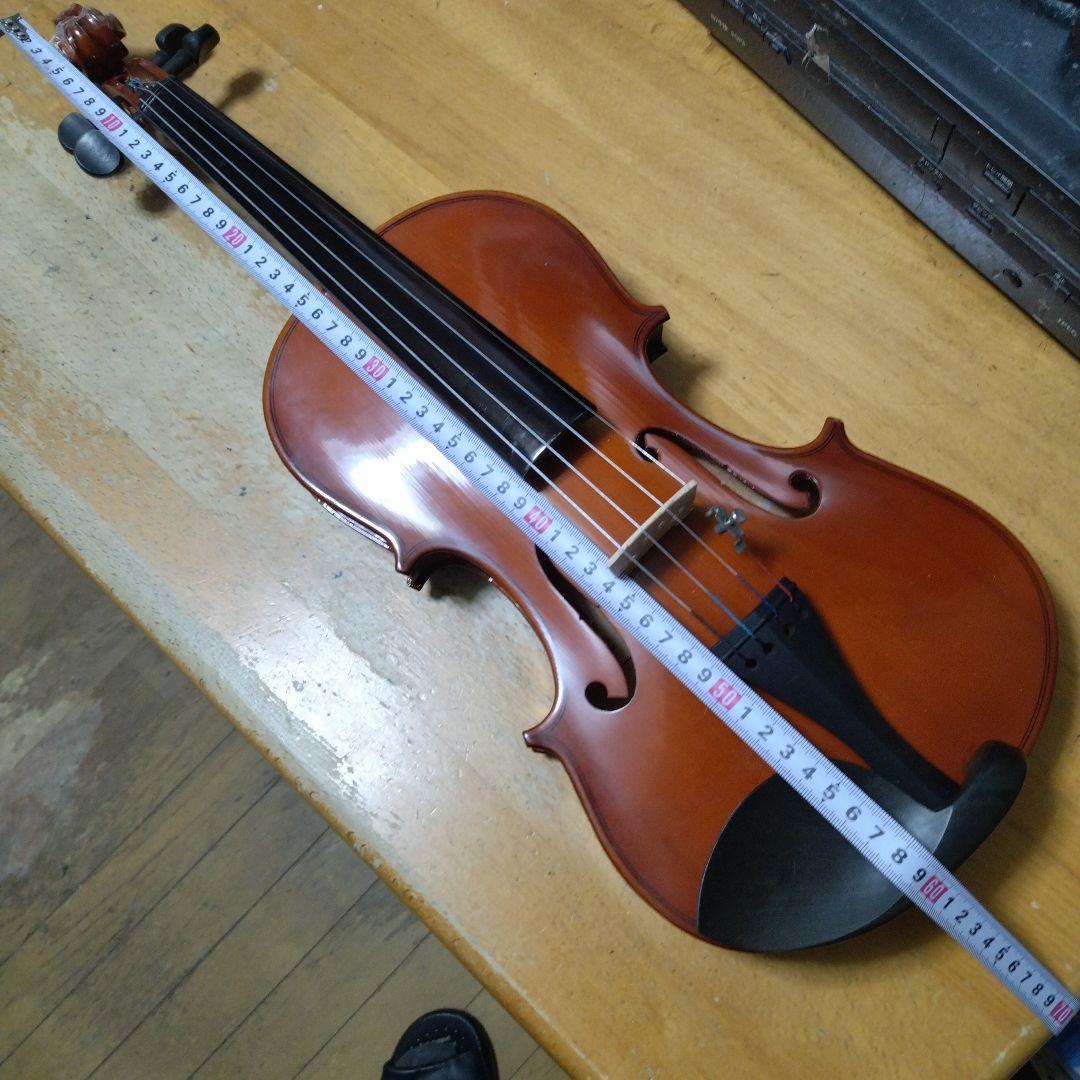 ♥整備済、即、使用可♥弓ケース松脂付きバイオリン4/4♥大人用♥値下げ不可