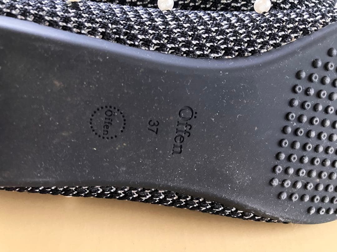 ほぼ新品 Offen パール オペラシューズ 37サイズ