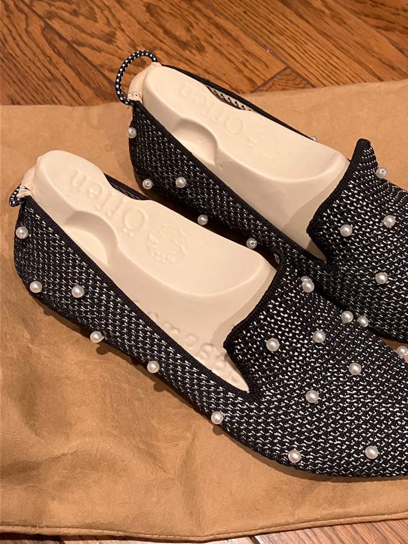 ほぼ新品 Offen パール オペラシューズ 37サイズ