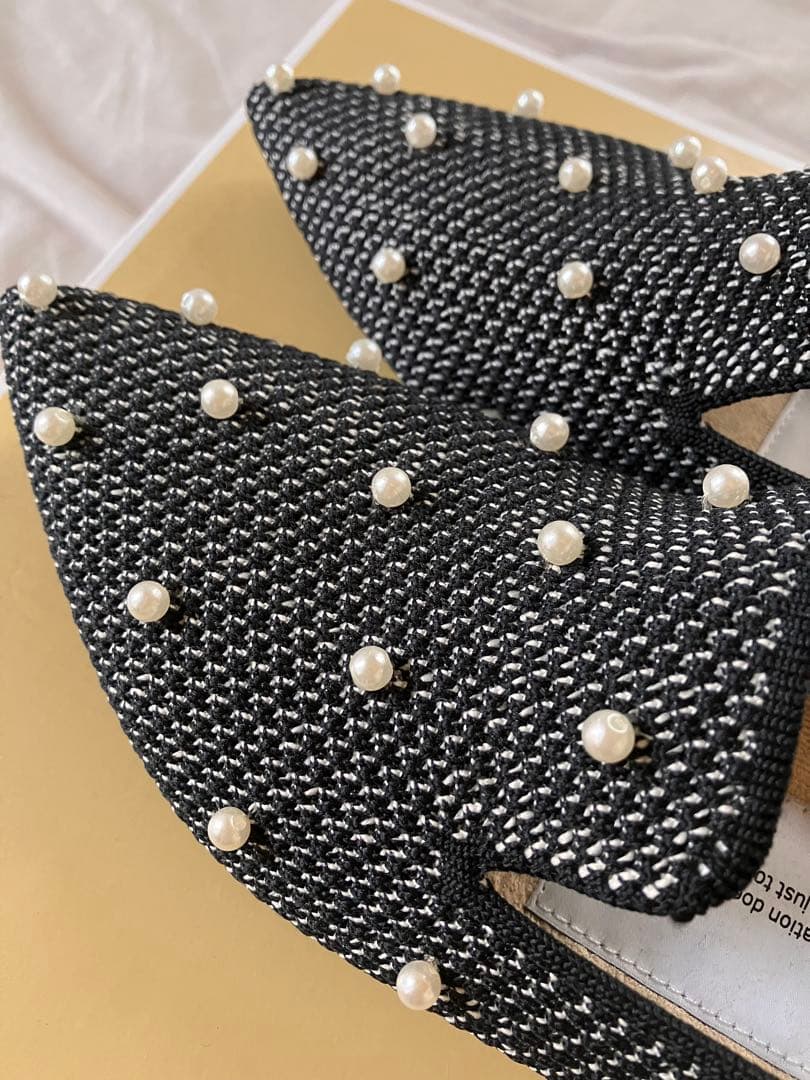 ほぼ新品 Offen パール オペラシューズ 37サイズ