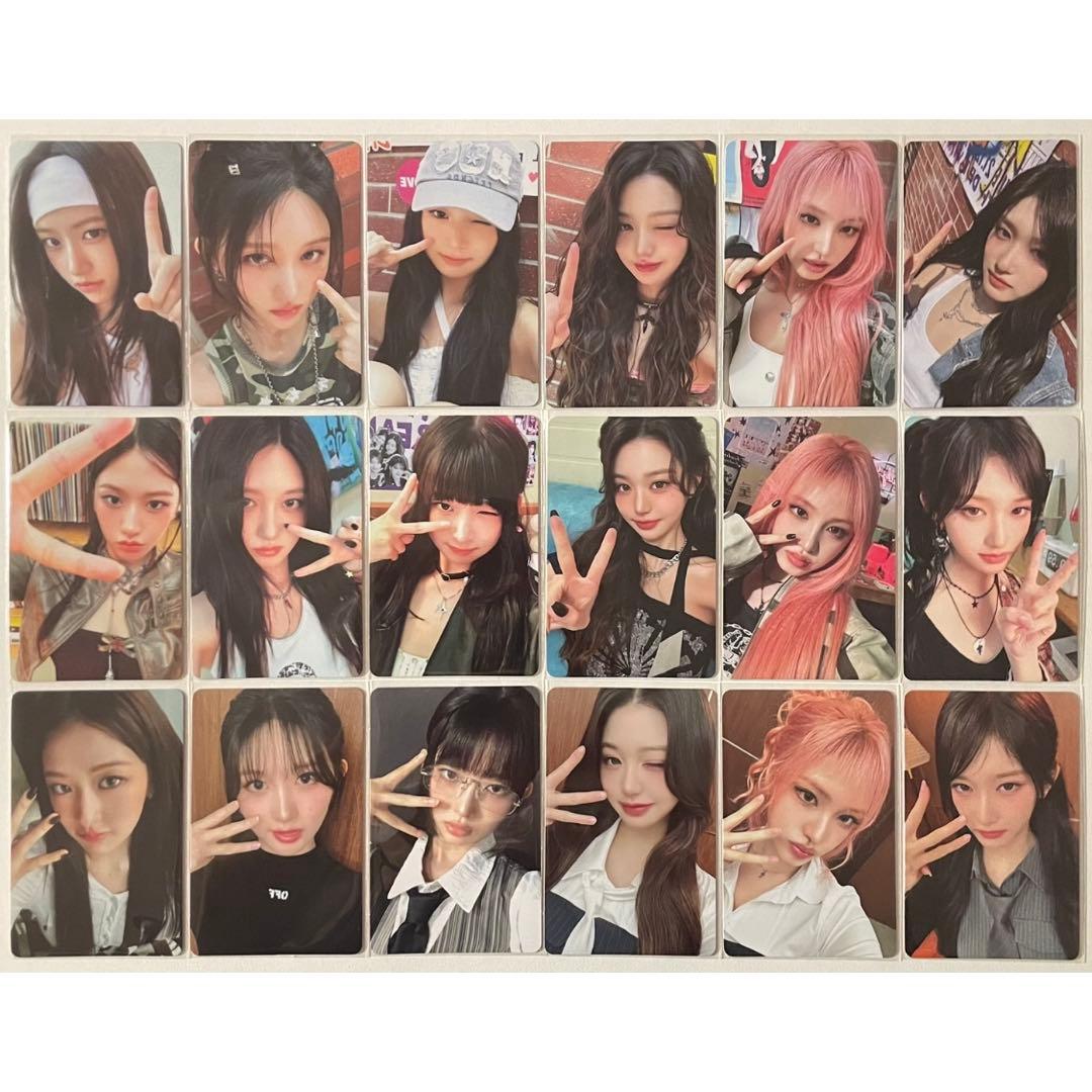 IVE Be Alright 初回 I盤 V盤 E盤 トレカ 18枚 コンプ