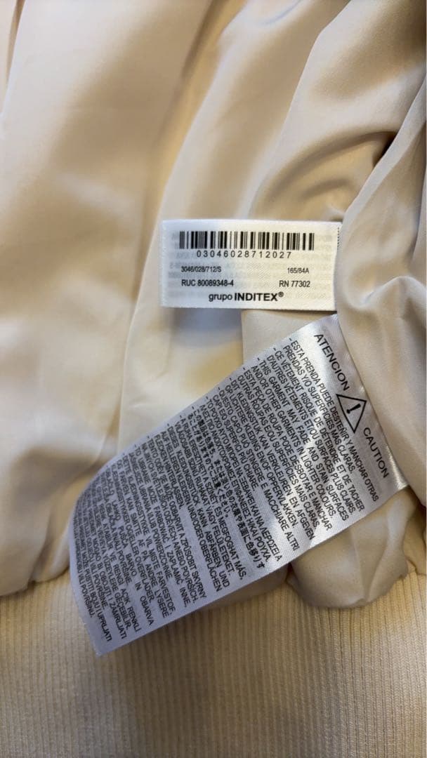 ZARA ザラ フェイクファーボンバージャケット S