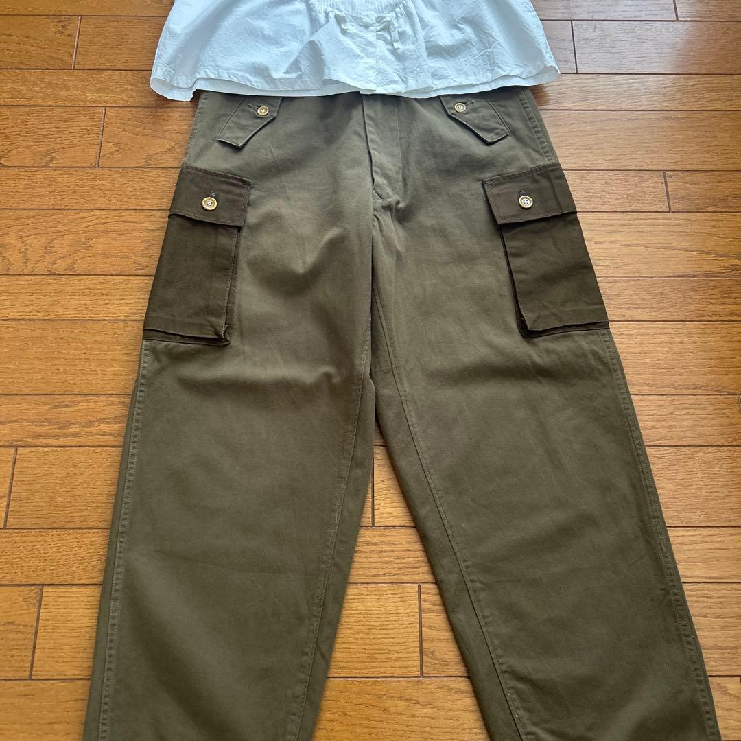 45rpmパンツおこめチノの908困ったちゃん　カーキサイズ1