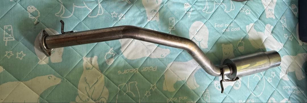 コペン。ステンレス製 LA400k右側出しマフラー