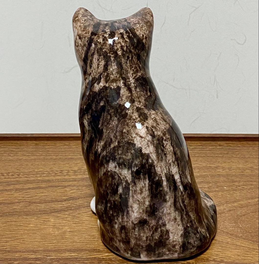 サイズ2　ウィンスタンレイキャット　ケンジントンキャット　キジトラ仔猫　貫入無し