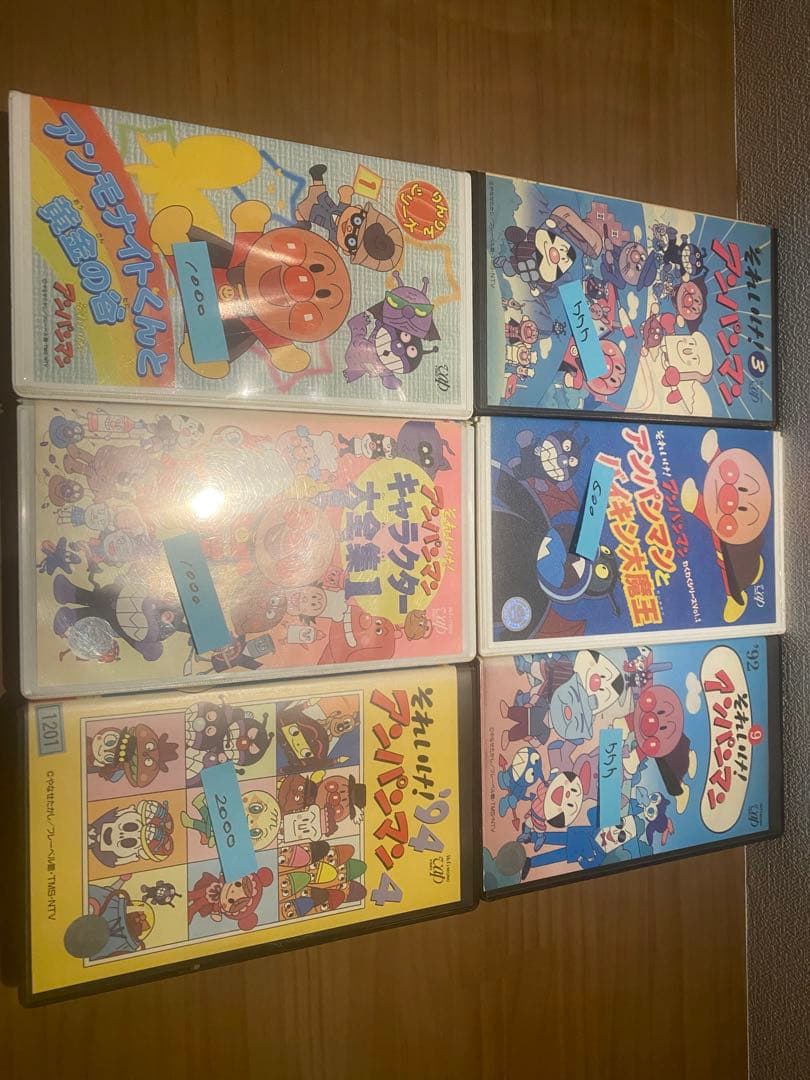 アンパンマン　VHS ビデオ　大量購入値下げ有り