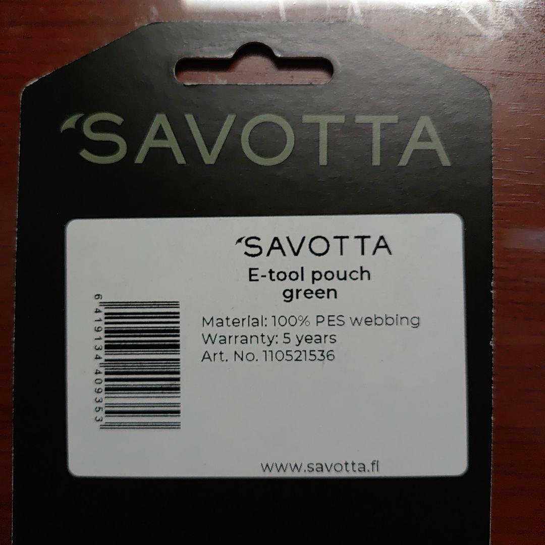 新品 SAVOTTA E-TOOL POUCH 新品FISKARS製スコップ付き