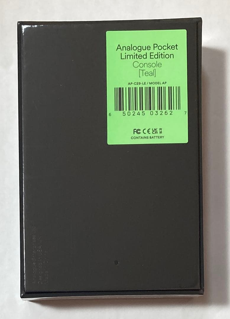 Analogue Pocket Teal 未開封 限定 ※近日開封のため削除予定