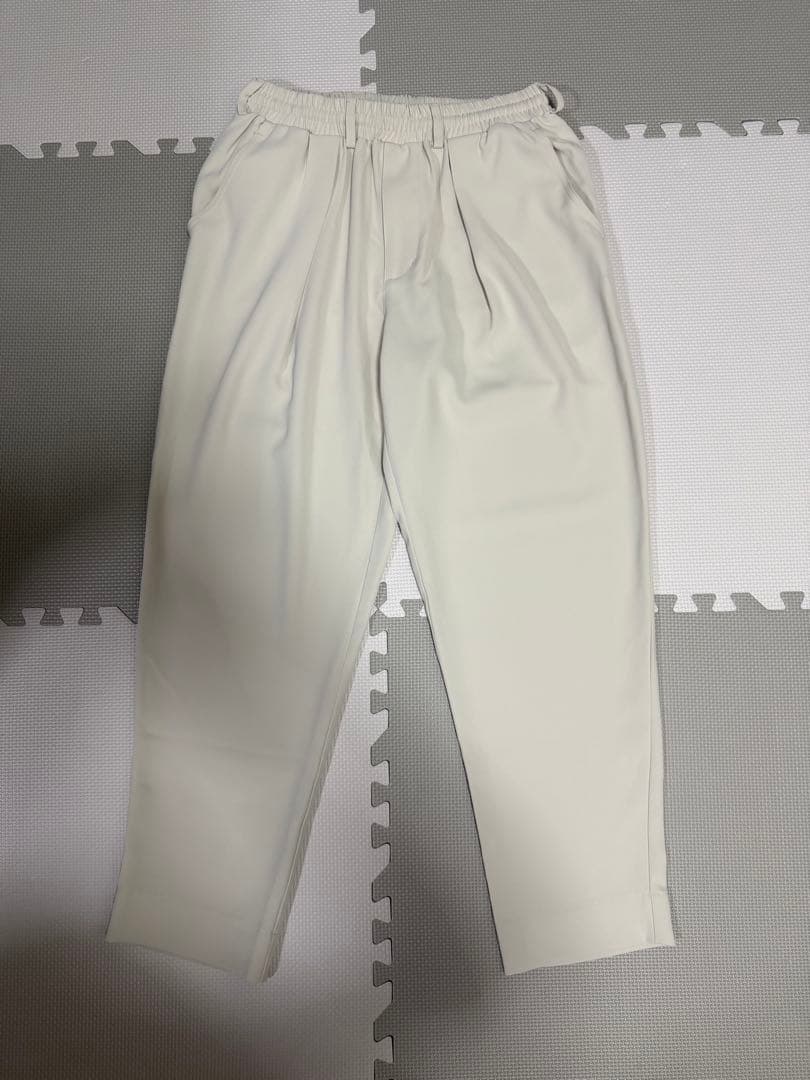 SUAVELE 極TOROMI レギュラーシルエット ホワイトグレー