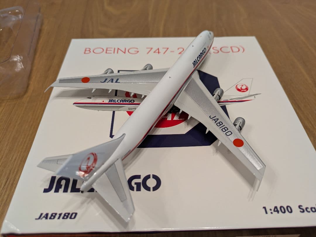 航空機・ヘリコプター JALCARGO Boeing 747-246(SCD) 1:400