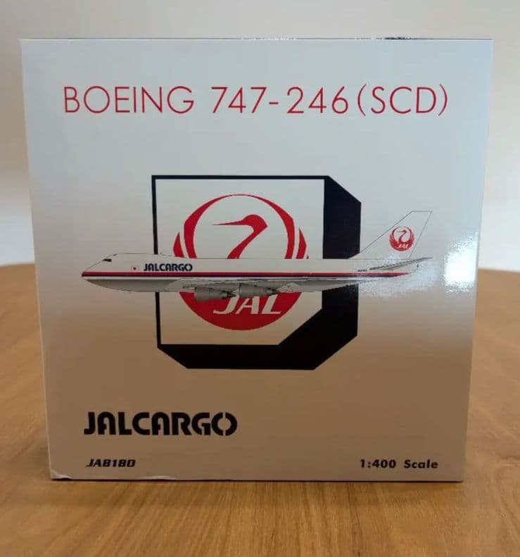 航空機・ヘリコプター JALCARGO Boeing 747-246(SCD) 1:400