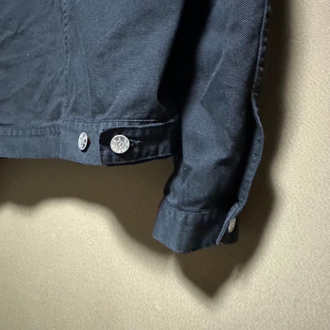 アニエスベー トラッカージャケット 1 フランス製 黒 デニム