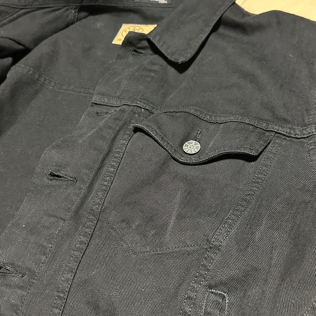 アニエスベー トラッカージャケット 1 フランス製 黒 デニム