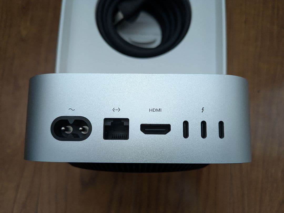 【ジャンク/DFU可】Mac mini M4(2024)16G/256G部品取り