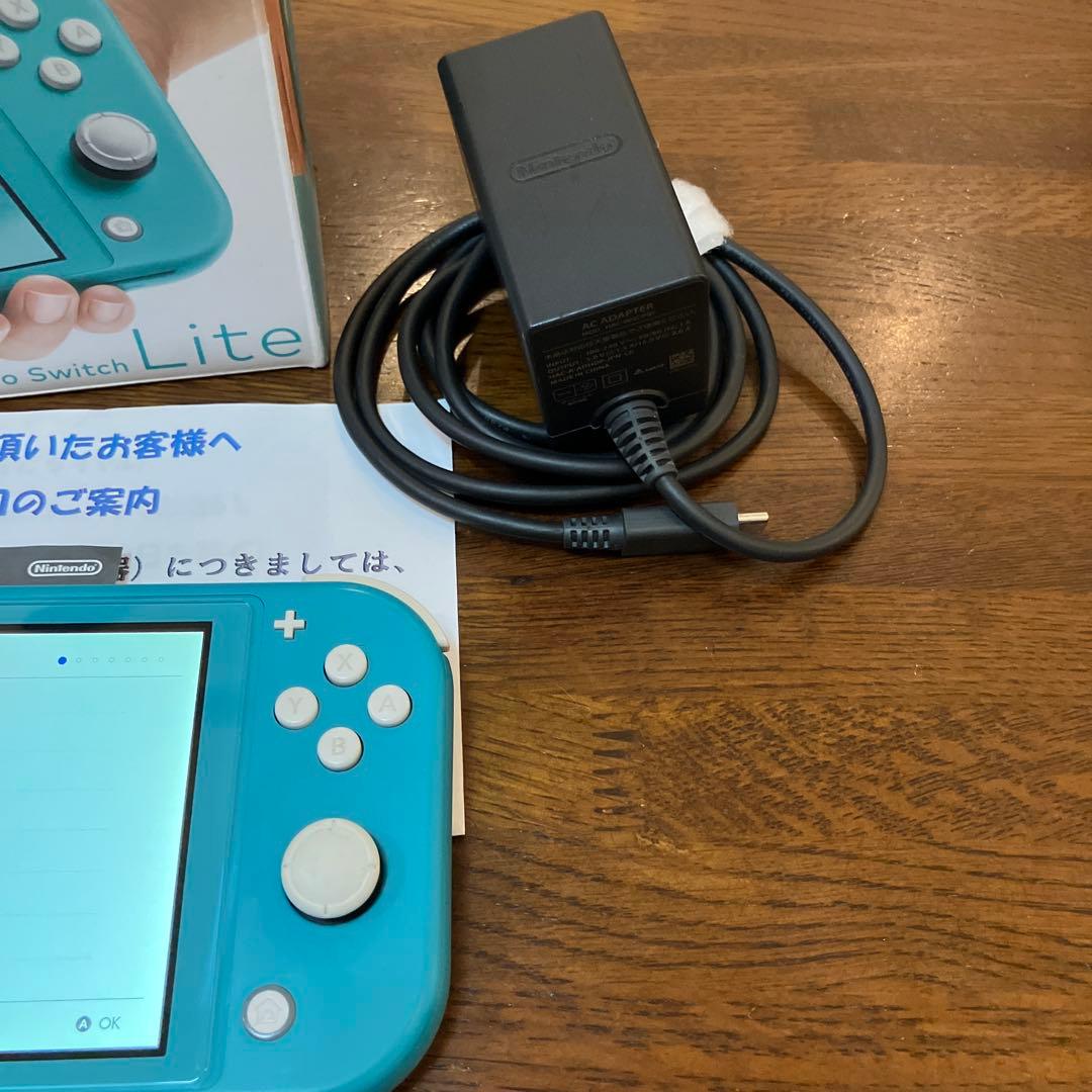 Nintendo Switch Lite ターコイズ 本体・充電器セット