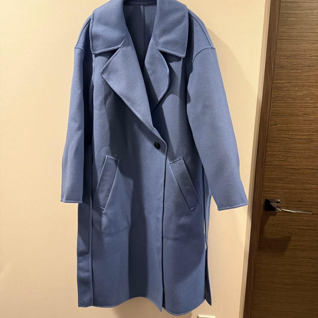 ダブルフェイスロングコート