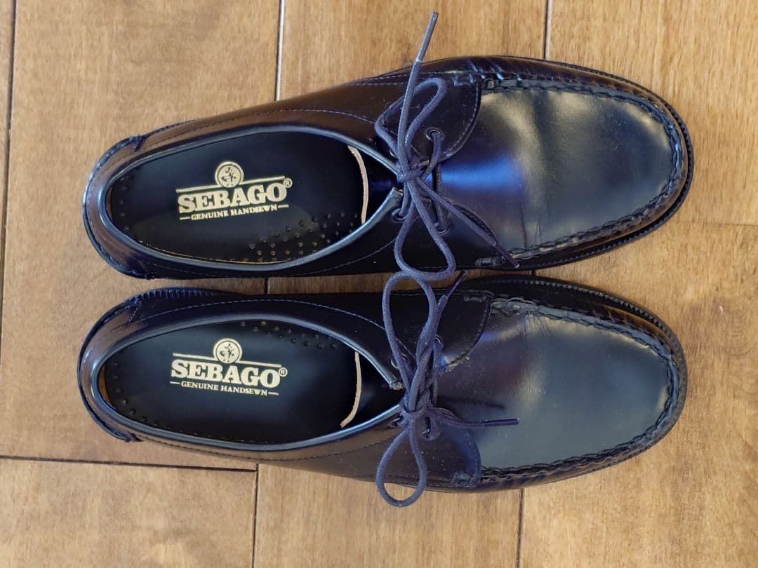 【期限値下げ】SEBAGO JAMES US6 黒 2アイレットUチップ