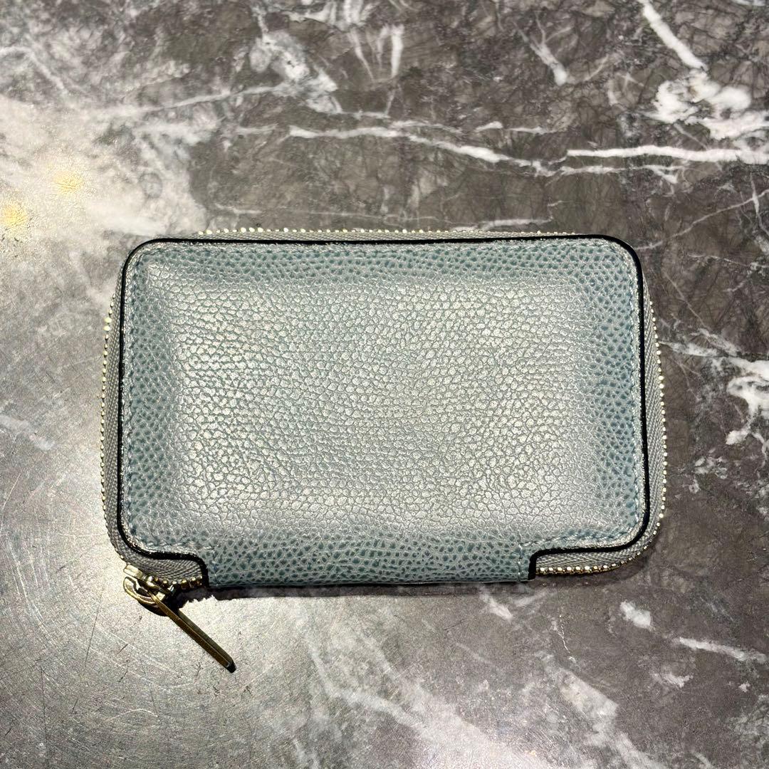 ⬛︎Valextra⬛︎ラウンドジップ ミニ ウォレット