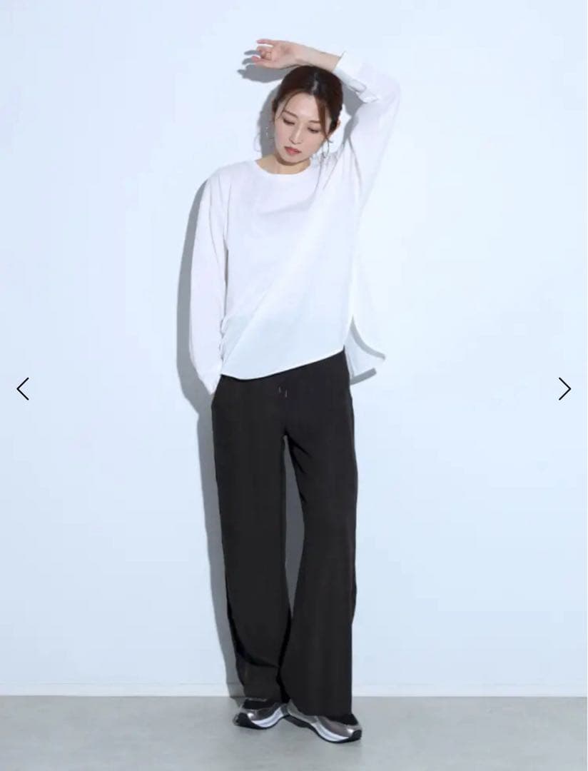 マロン　新品未使用タグ付き　スコットクラブ　リブウエストサイドラインパンツ