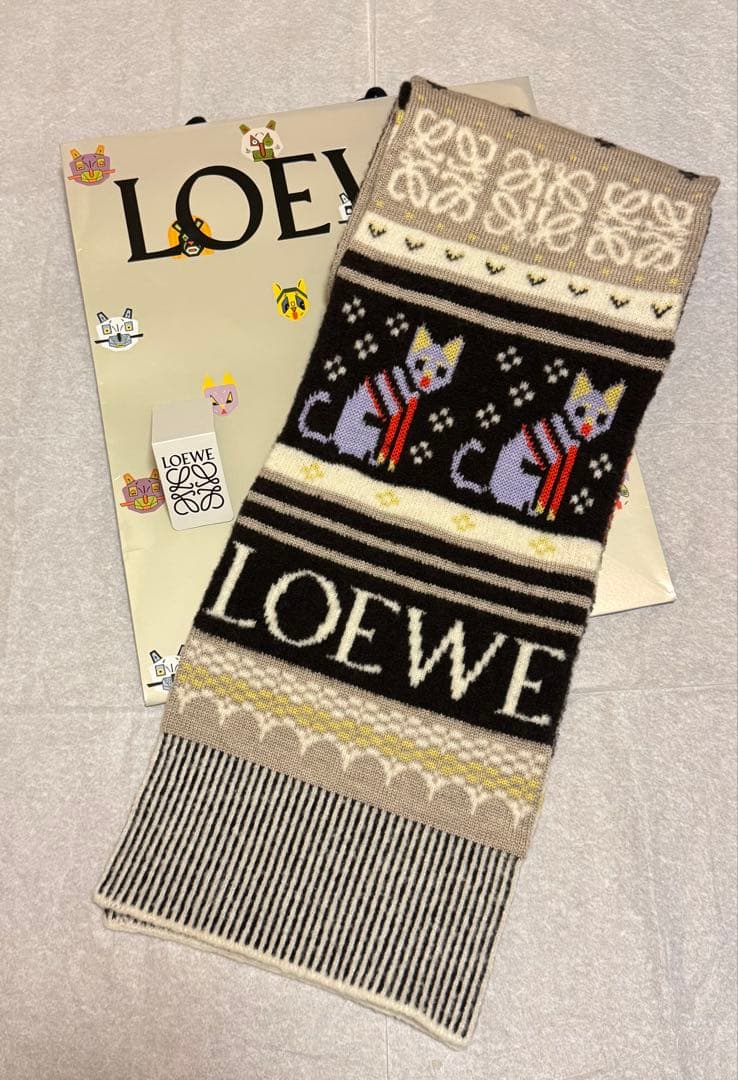 LOEWE ロエベ　マフラー　スカーフ