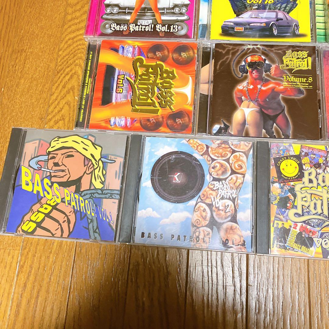 BASS PATROL! 重低音 CD 17枚セット　ウーハー　カスタムカー