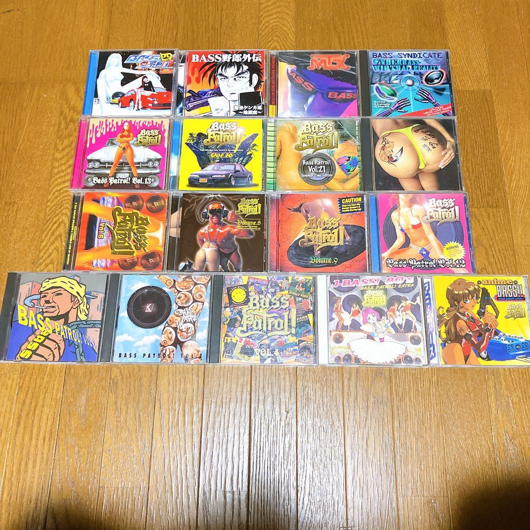 BASS PATROL! 重低音 CD 17枚セット　ウーハー　カスタムカー