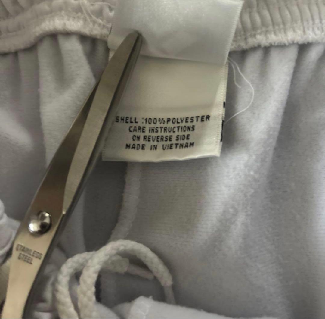 90s adidasトラックパンツ 白 ホワイト