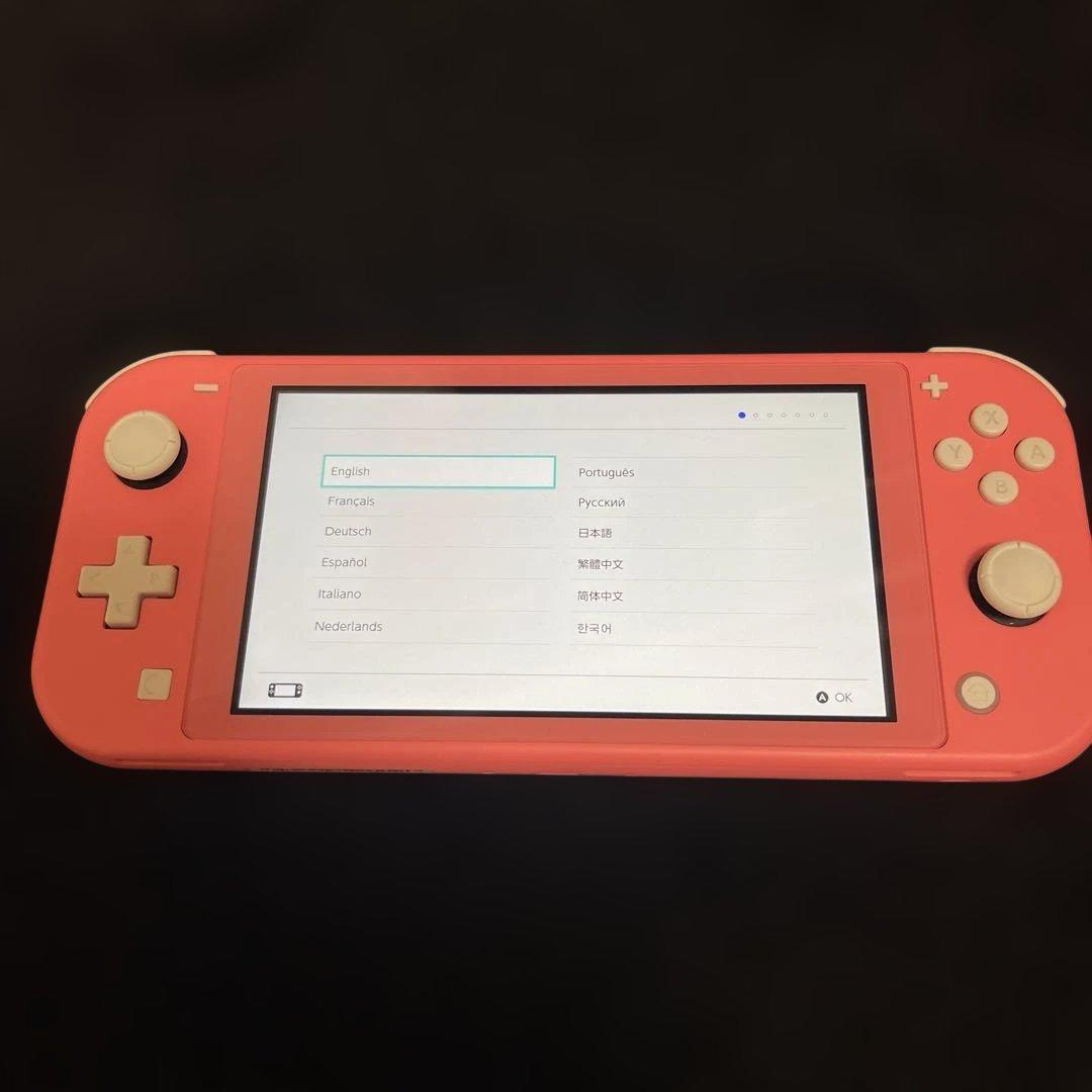 Nintendo Switch Lite コーラル　本体のみ